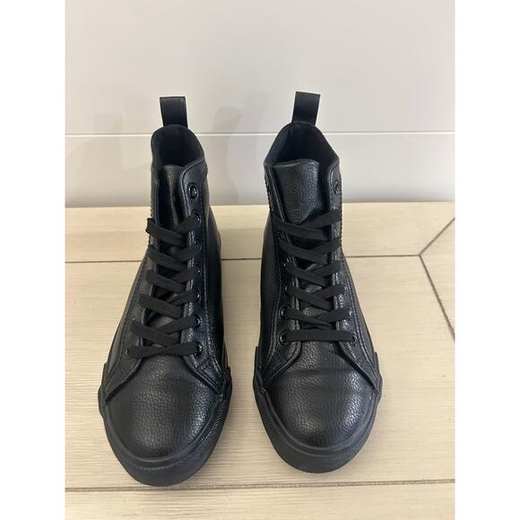 EUC Riverdale South Side Serpents High Top Shoes Size 7 Black Lace Up - Picture 2 of 7